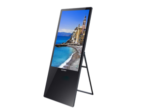 Digital Portable Floor Standing Display